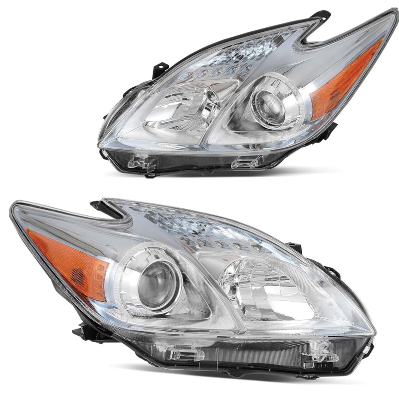 Headlight Assembly Compatible with 2012-2015 Toyota Prius