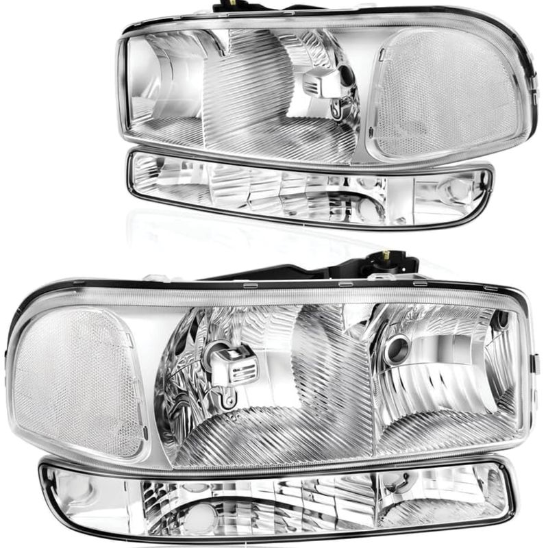 1999-2006 GMC Sierra Yukon LED Headlights for Headlight Replacement