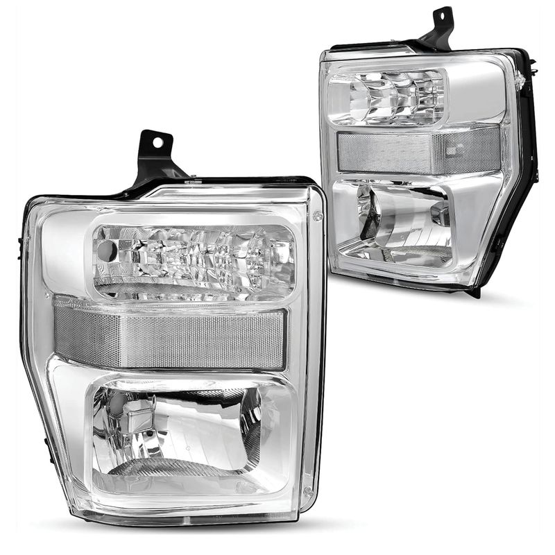 LED Headlights Assembly for 2008-2010 Ford F250 F350 F450 Super Duty