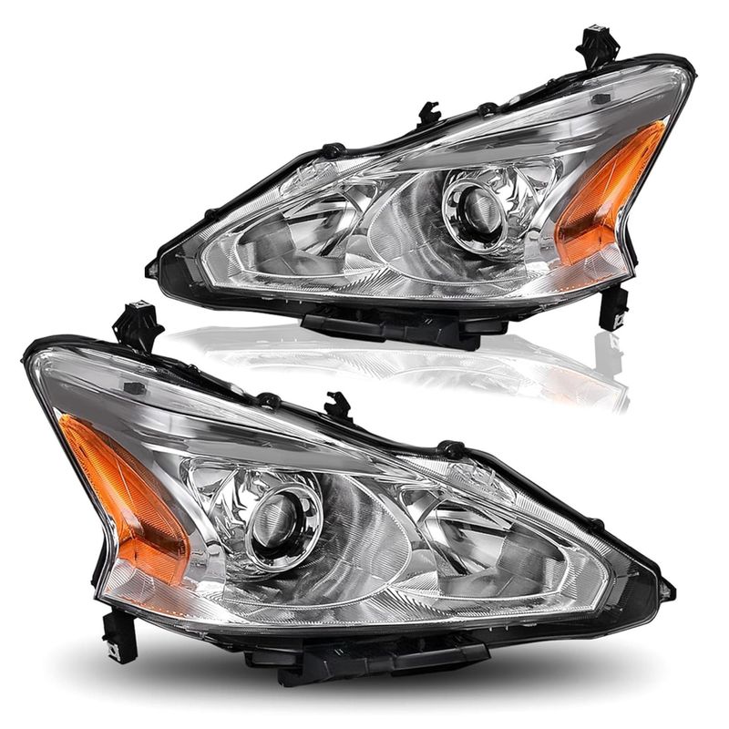 LED Headlights Assembly for 2013-2015 Nissan Altima 4-Door Sedan Models