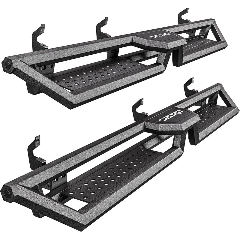 running boards,side steps,nerf bars,chevy silverado running boards,silverado 2019 running boards,silverado 2020 running boards,silverado 2021 running boards,silverado 2022 running boards,silverado 2023 running boards,silverado 2024 running boards,silverado 2025 running boards,silverado 2026 running boards,gmc sierra running boards,sierra 2019 running boards,sierra 2020 running boards,sierra 2021 running boards,sierra 2022 running boards,sierra 2023 running boards,sierra 2024 running boards,sierra 2025 running boards,sierra 2026 running boards,silverado 1500 accessories,sierra 1500 accessories,silverado 2500 running boards,silverado 3500 running boards,crew cab running boards,crew cab side steps,heavy duty truck steps,2 step running boards,dual step nerf bars,6.8 inch running boards,black powder coated steps,no drilling running boards,bolt on side steps,off road side steps,truck side steps,bed access steps