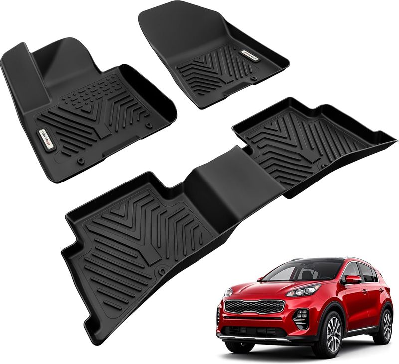 17-22 Kia Sportage all-weather protection 3D floor mats for cars 