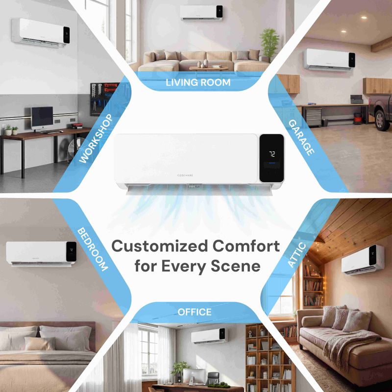 Mini split of air conditioner customized comfort for every scence
