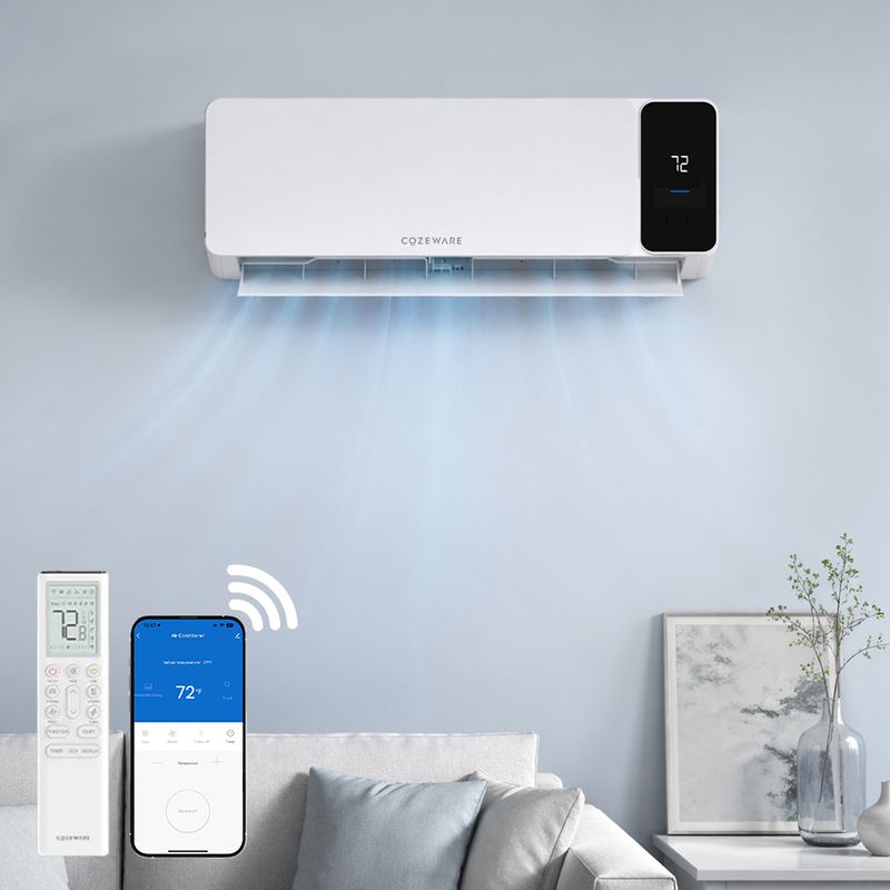 High-performance mini split system for home and garage, providing fast and efficient cooling