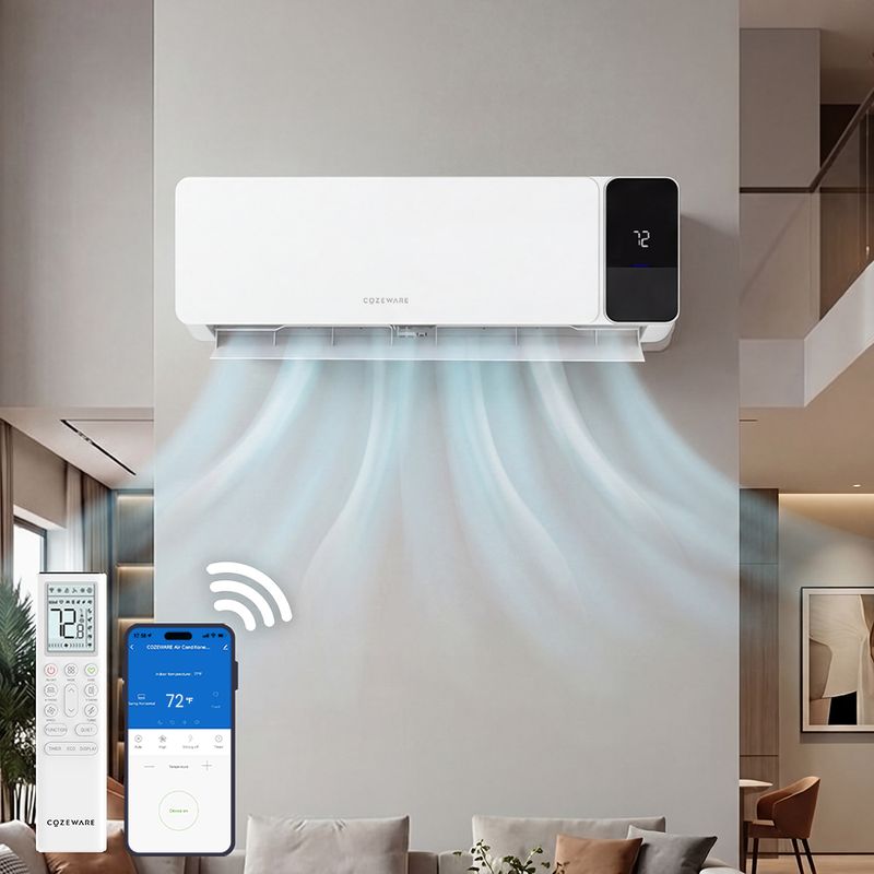 High-performance mini split system for home and workshop, providing fast and efficient cooling