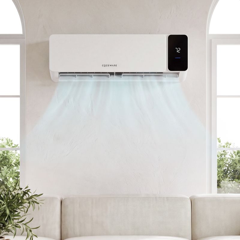 High-performance mini split system for home and garage, providing fast and efficient cooling