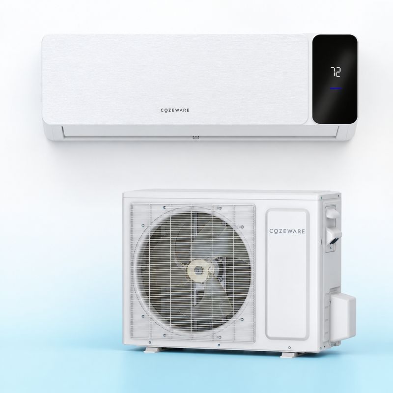 COZEWARE Visio Series 24000 BTU 20 SEER2 Ductless Mini Split AC with Heat Pump, 230V