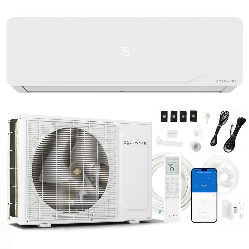 COZEWARE 12000 BTU 20 SEER2 Mini Split Air Conditioner, 115V