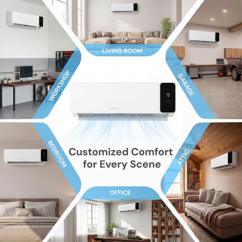 Mini split ac unit customized comfort for every scence