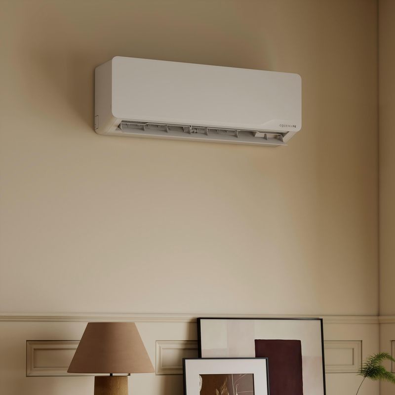 COZEWARE Enduring Series 12000 BTU Mini Split Air Conditioner with Heat Pump, 230V