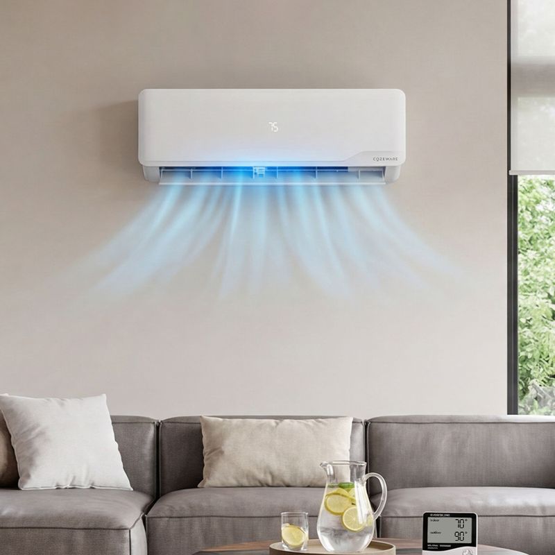 COZEWARE Enduring Series 12000 BTU 20 SEER2 Mini Split Air Conditioner, 230V