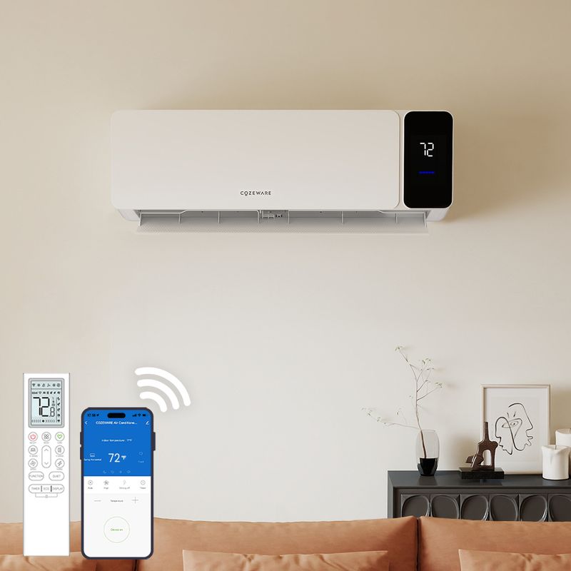 High-performance mini split system for home and garage, providing fast and efficient cooling