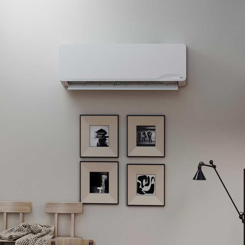 9000 btu mini split in living room