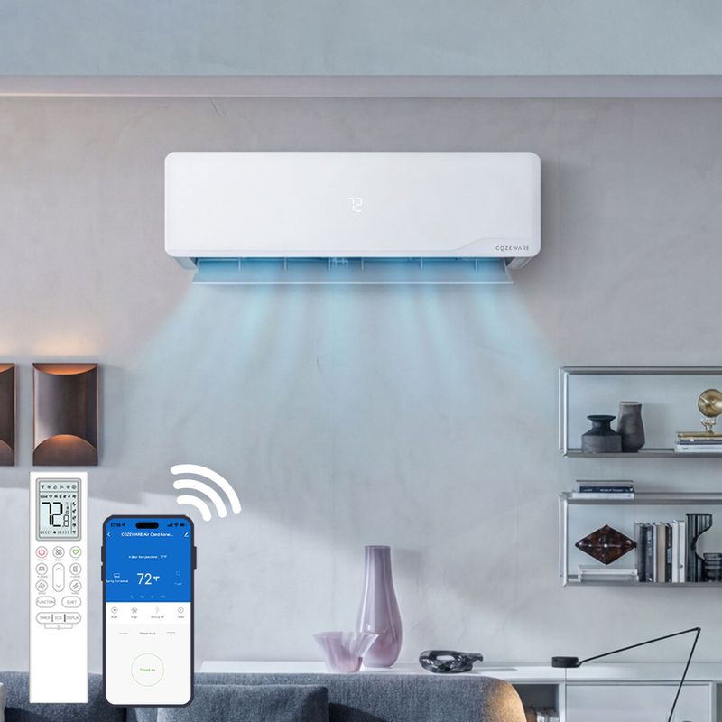 COZEWARE Enduring Series 12000 BTU 20 SEER2 Mini Split Air Conditioner, 115V