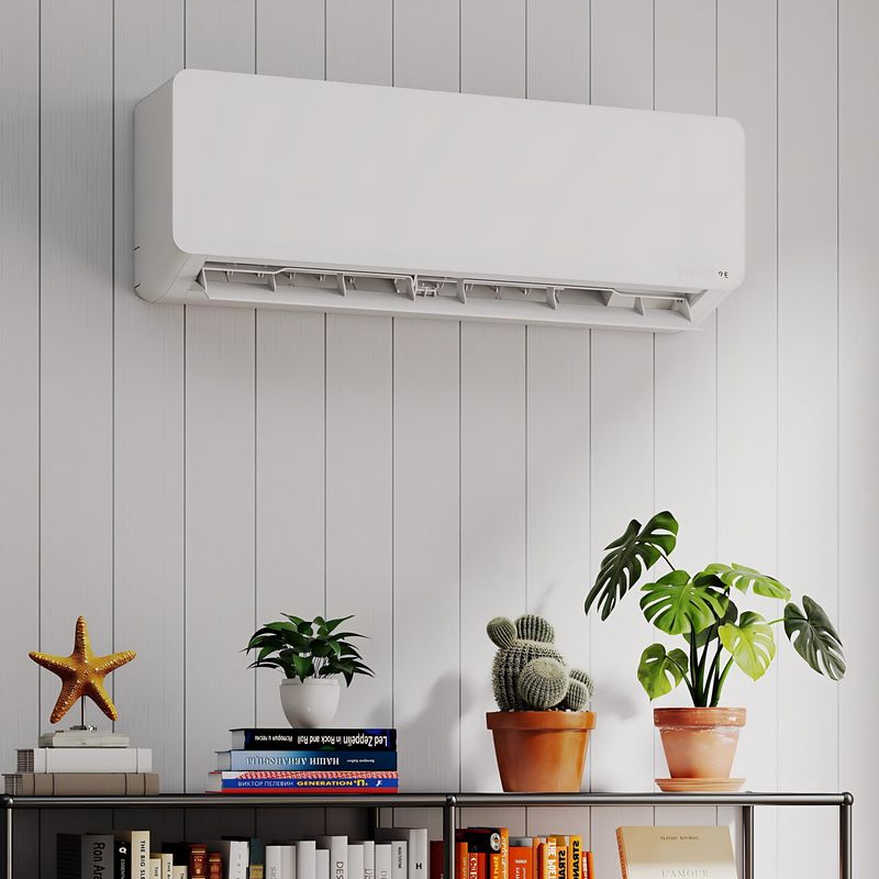 18000 btu mini split in living room