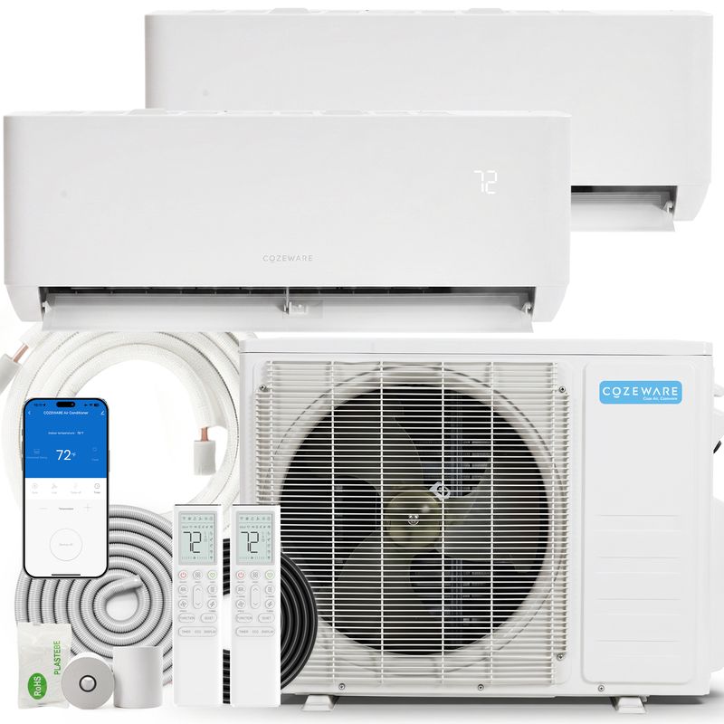 18000 BTU 2-Zone Mini Split air conditioner