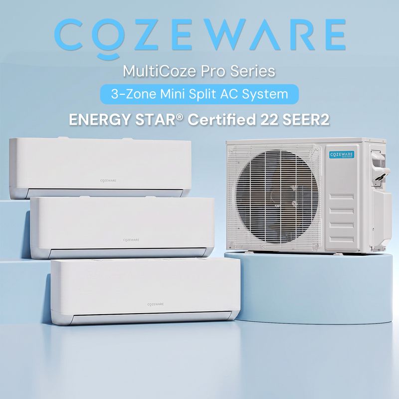28000 BTU 3-Zone Mini Split