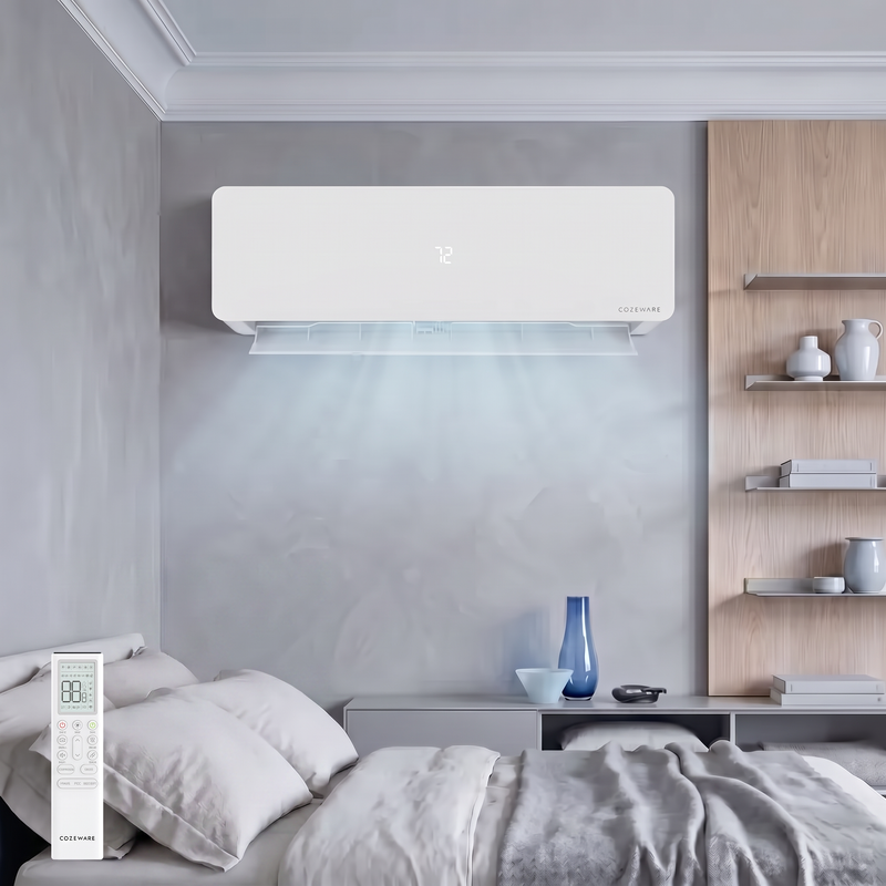 9000 btu mini split in bedroom