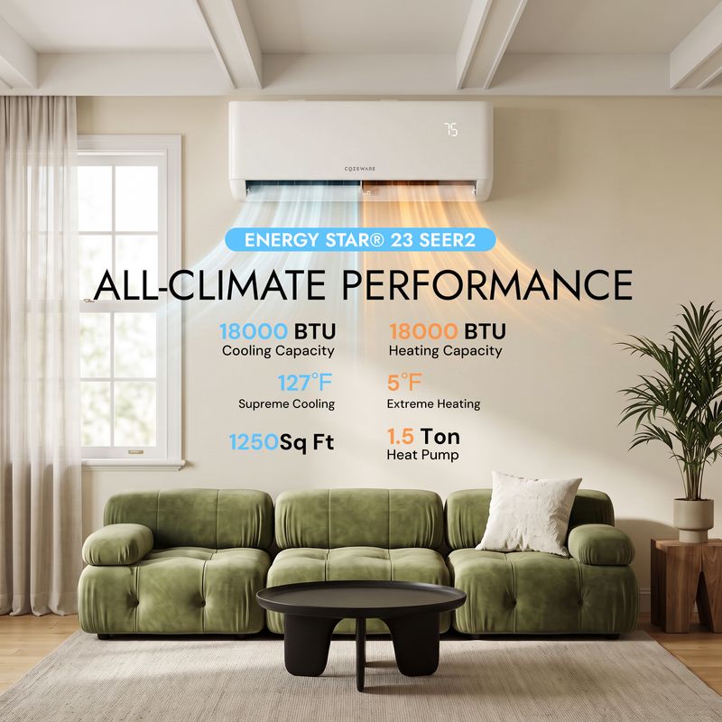 24 SEER2 18000 BTU Mini Split