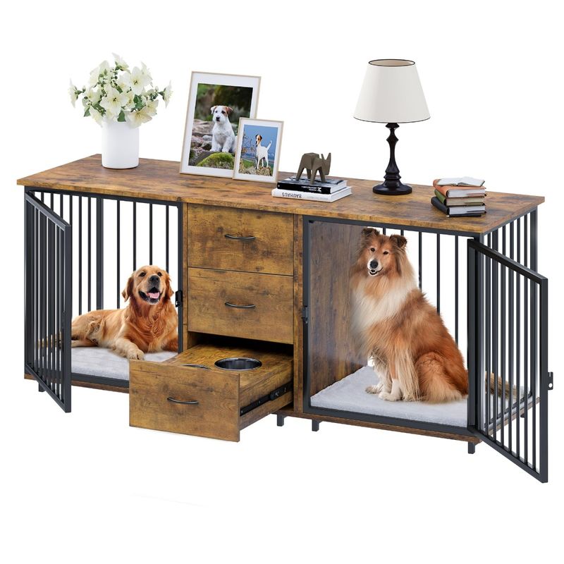 double dog crate