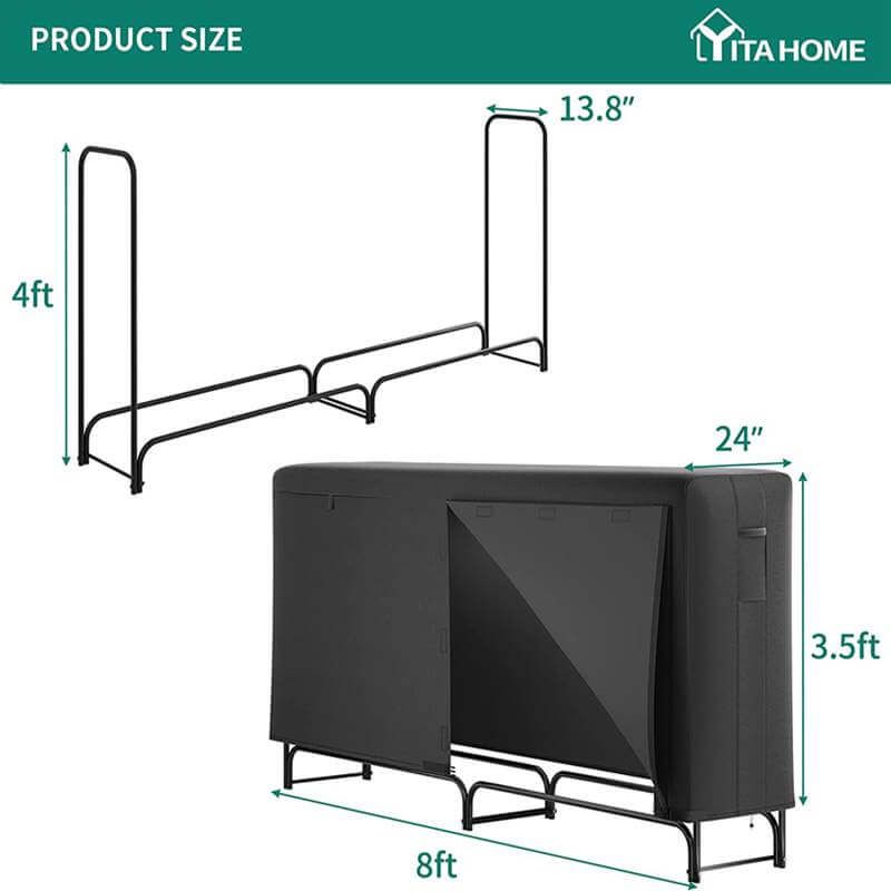yitahome-8ft-firewood-rack-outdoor-with-cover-combo-waterproof-set