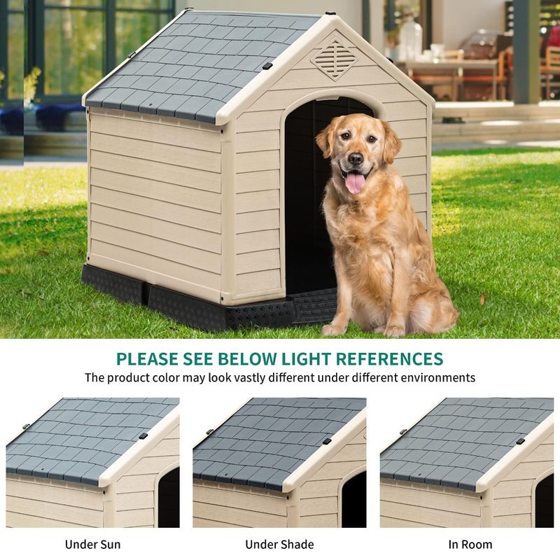 plastic dog house