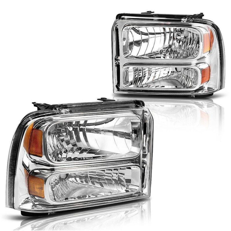 LED Headlight Assembly for 2005-07 Ford F250 F350 F450 F550 Super Duty