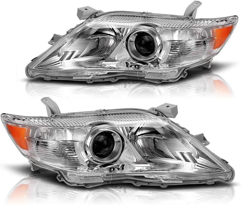 Headlights Assembly Compatible with 2010 2011 Toyota Camry Hybrid 
