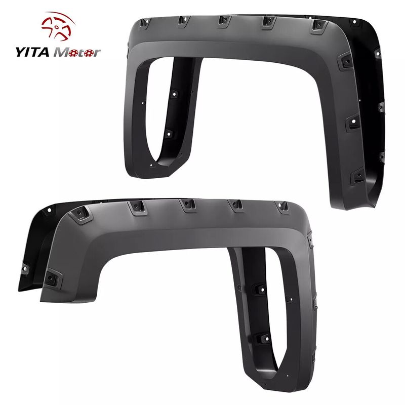 2014-2018 Chevy Silverado 1500; 2015-2019 Silverado 2500 3500 HD Fleetside(6.5' & 8' Bed) Fender Flares