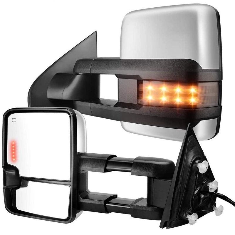 YITAMOTOR® 14-18 Silverado Sierra 1500 Extendable Tow Mirrors