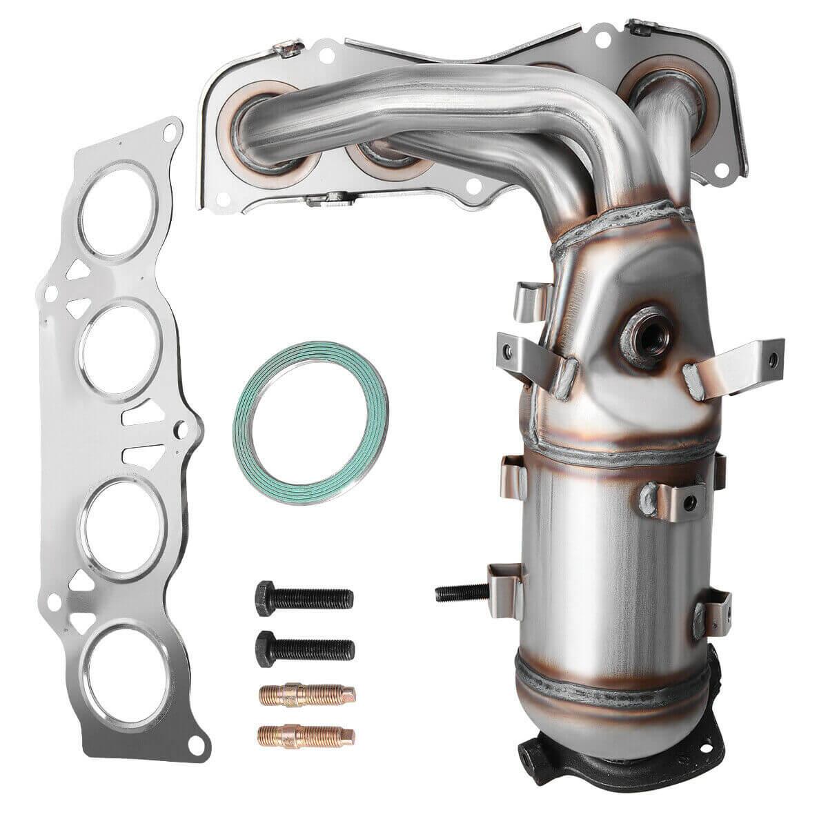 YITAMOTOR® 2002-2006 Toyota Camry & Solara 2.4L with Gasket Kit Exhaust Manifold Catalytic Converter-image-OE-OG0901W503