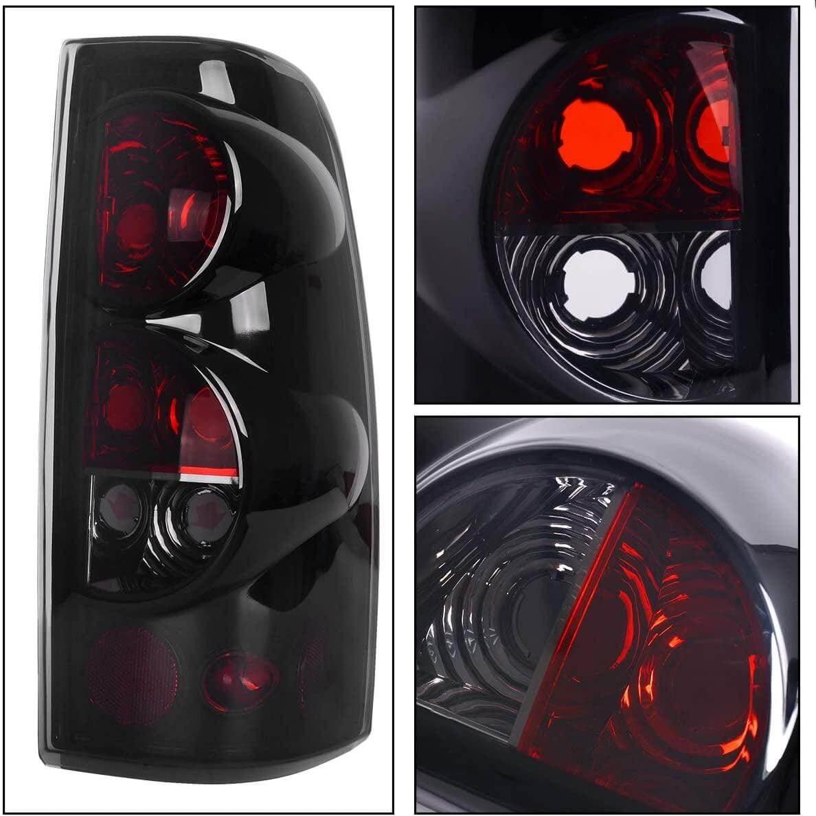 Side view of YITAMOTOR® 2003-2006 Chevy Silverado/2007 Chevrolet Silverado Classic Headlight Assembly and Tail Lights Combo Set