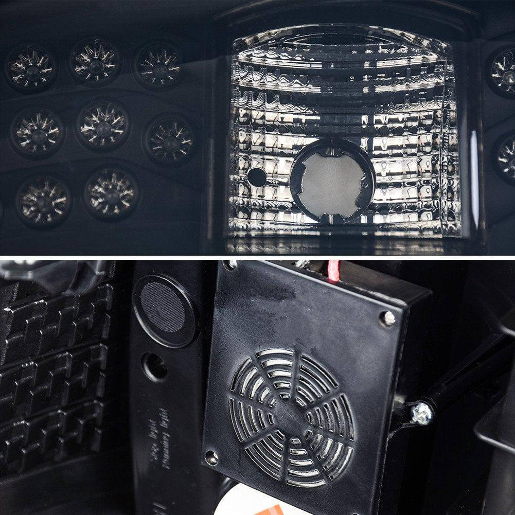 ROXX Black Smoke LED Tail Lights For Chevy Suburban 1500 2007-2014 & Tahoe 07-14 (Pair)