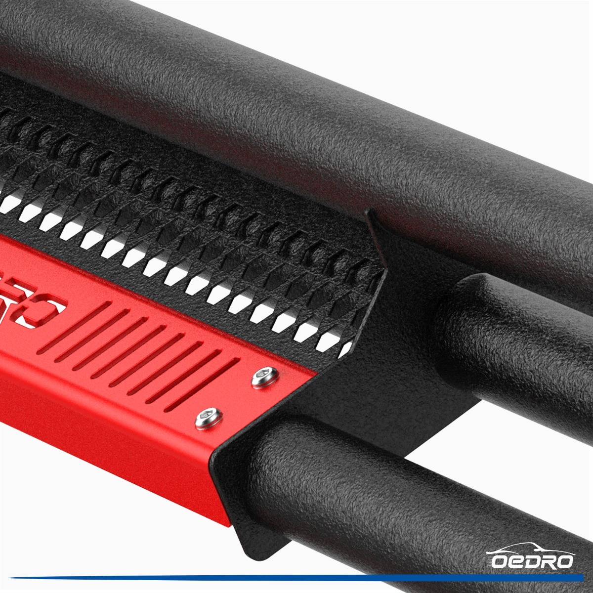 Side view of OEDRO® Running Boards for 2019-2026 Dodge Ram 1500 Crew Cab New Body (NOT for Classic ) Bolt-on Side Steps