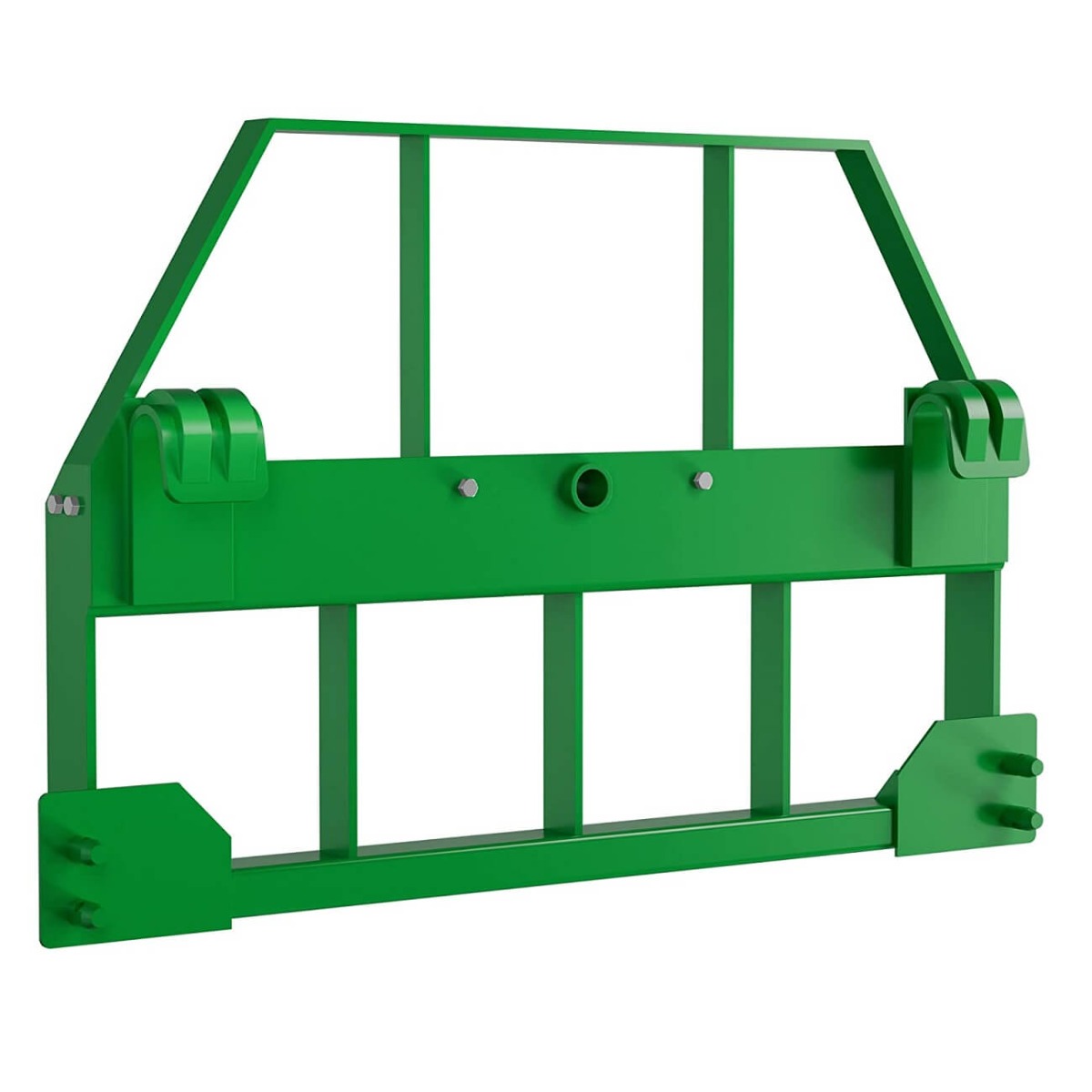 YITAMOTOR® 4000lbs 46" Skid Steer Pallet Fork Frame with Bale Spear Sleeve Fits John Deere Loaders