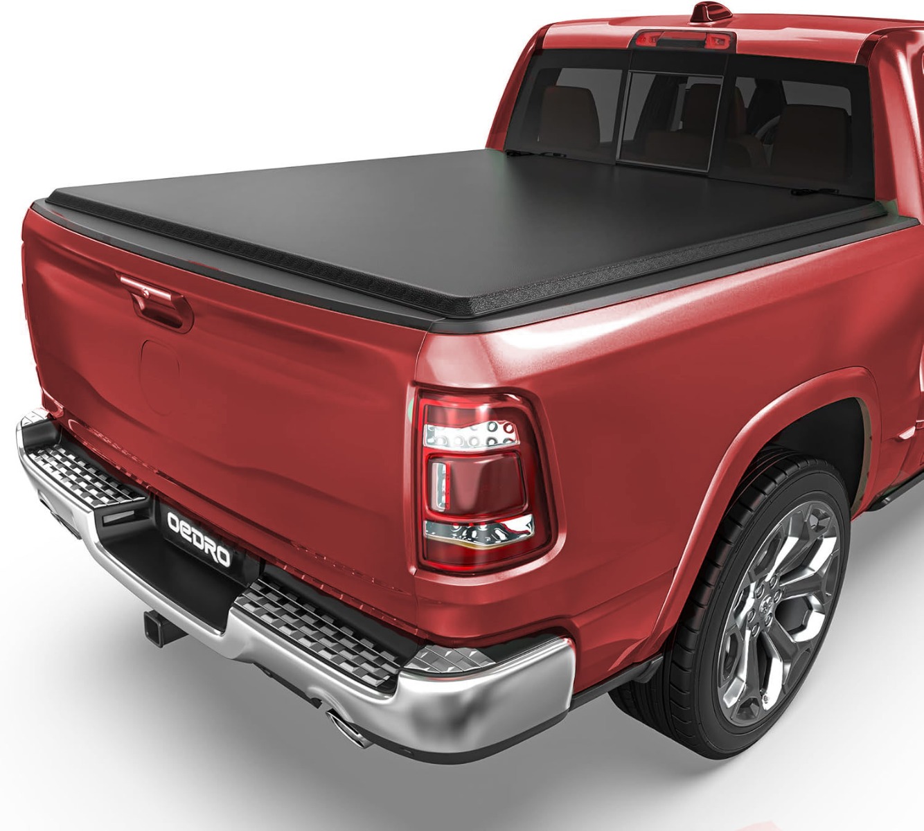 6.4FT Soft Roll-Up Truck Bed Cover Fits for Dodge Ram 1500 Classic 2002-2024 (Excl. New Body), Fits for 2003-2025 Dodge Ram 2500 3500| 6'4" (76") Bed