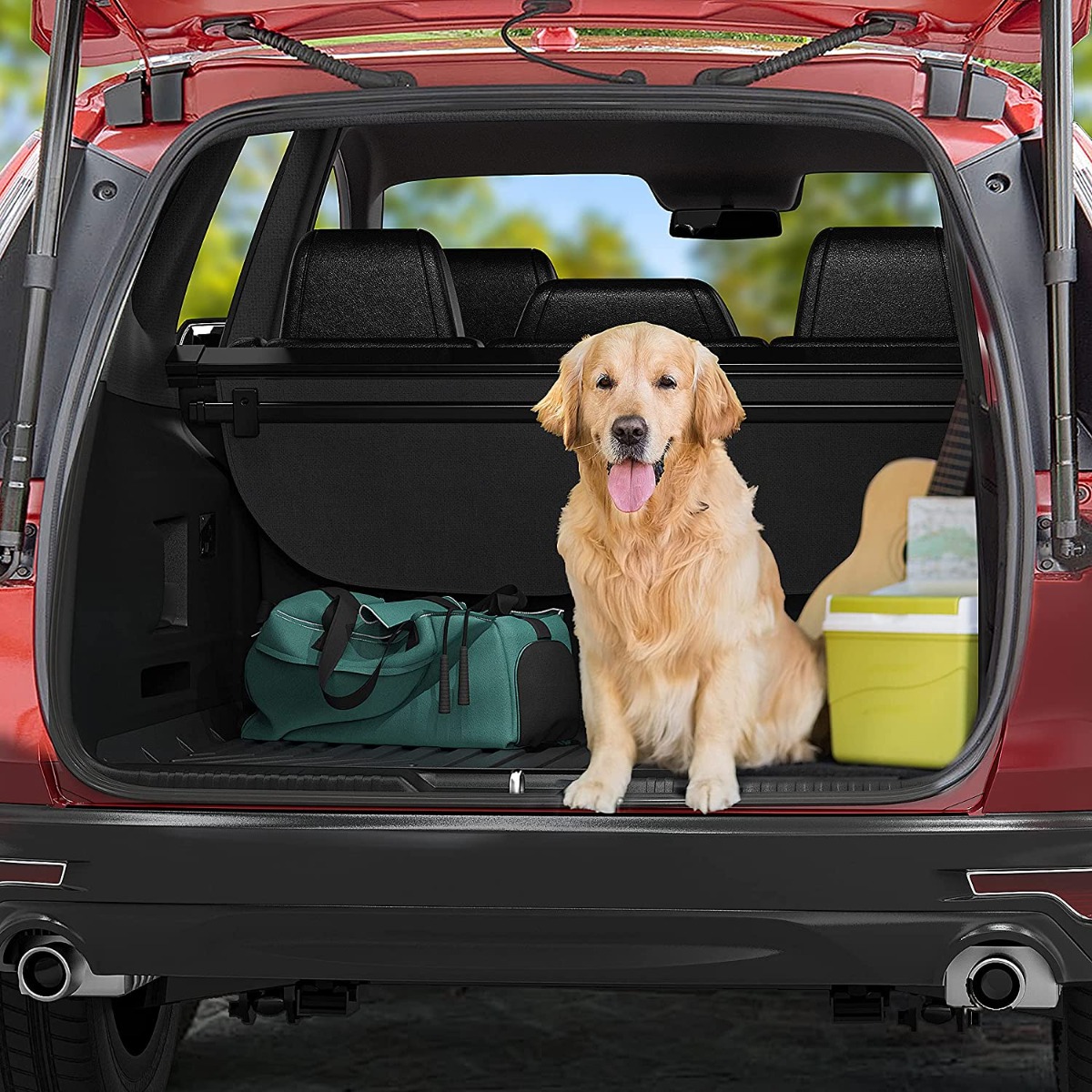 Side view of OEDRO Cargo Liner for 2010-2024 Toyota 4Runner with 3rd Row Seats Floor Mat