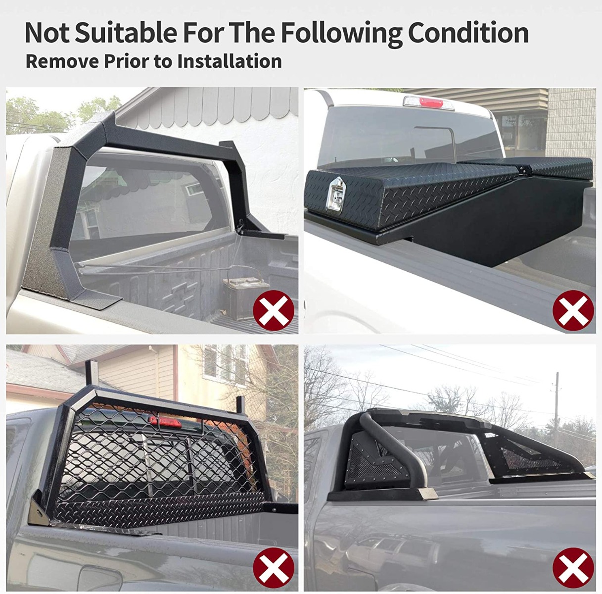 Side view of OEDRO Soft Tri-Fold Tonneau Cover Fit for 2019-2026  Chevy Silverado 1500 / GMC Sierra 1500 New Body Style, Designed to Accommodate Fleetside 6.6ft