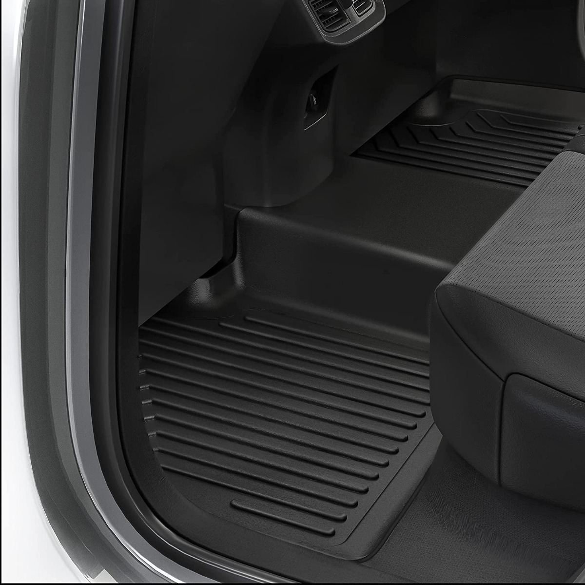 Side view of OEDRO Floor Mats for 2021-2025 Nissan Rogue (No Rogue Sport or Select Models)