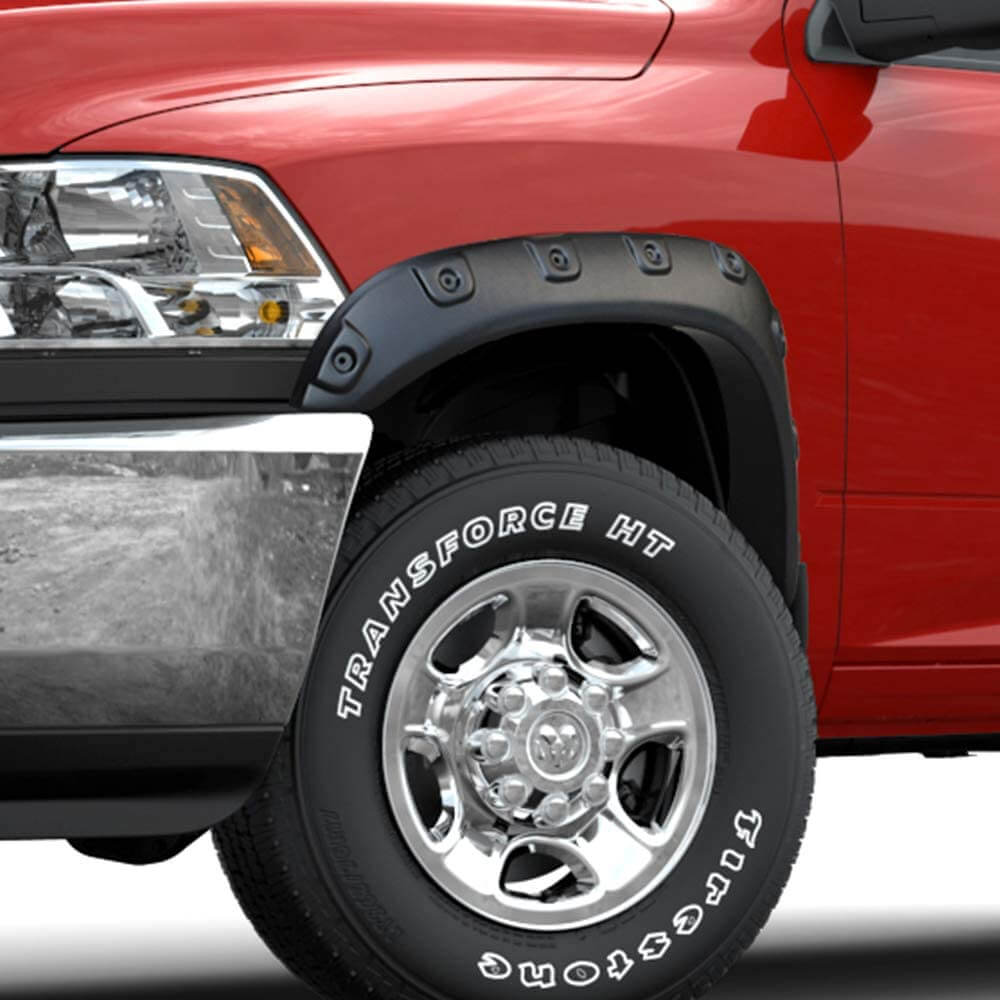 Side view of YITAMOTOR® Fender Flares Pocket Rivet for 02-08 Dodge Ram 1500/03-09 Ram 2500 3500 Textured (Fleetside Models Only)