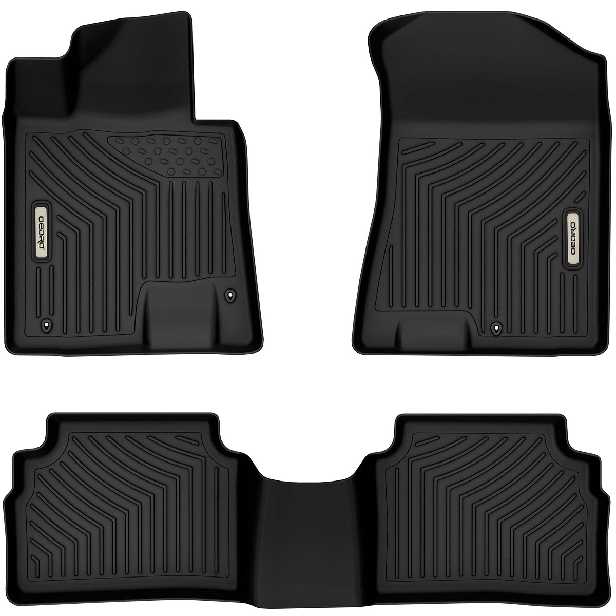 OEDRO Floor Mats for 2020-2023 Hyundai Sonata/ 2021-2024 Kia K5  FWD (Only FWD Models)-image-OETIFM-1139