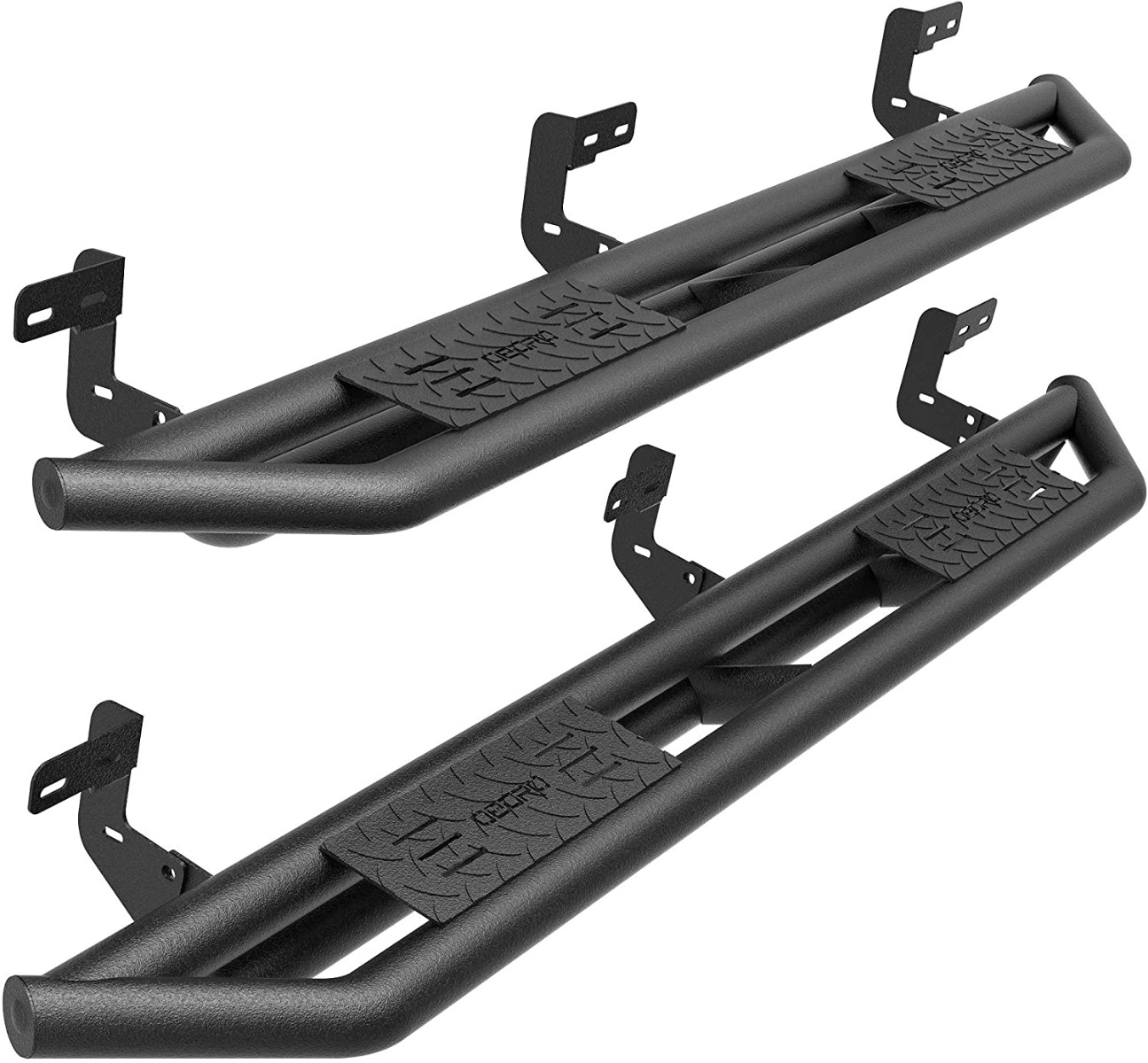 OEDRO 6"" Running Boards for 2009-2018 Ram 1500 2019-2023 Ram 1500 Classic Quad Cab, Black Heavy Duty Truck Nerf Bars