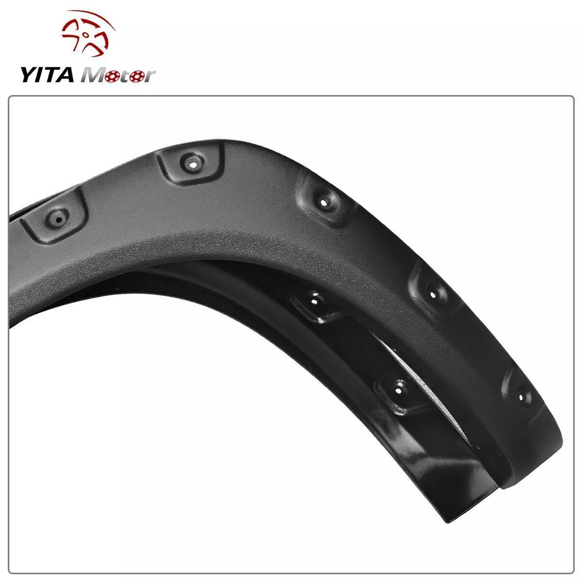 Side view of YITAMOTOR® Fender Flares Pocket Rivet for 02-08 Dodge Ram 1500/03-09 Ram 2500 3500 Textured (Fleetside Models Only)