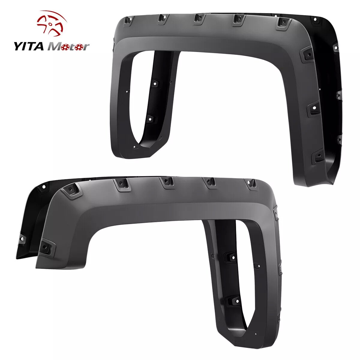 YITAMOTOR Fender Flares for 2014-2018 Silverado 1500 & 2015-2019 2500HD 3500HD