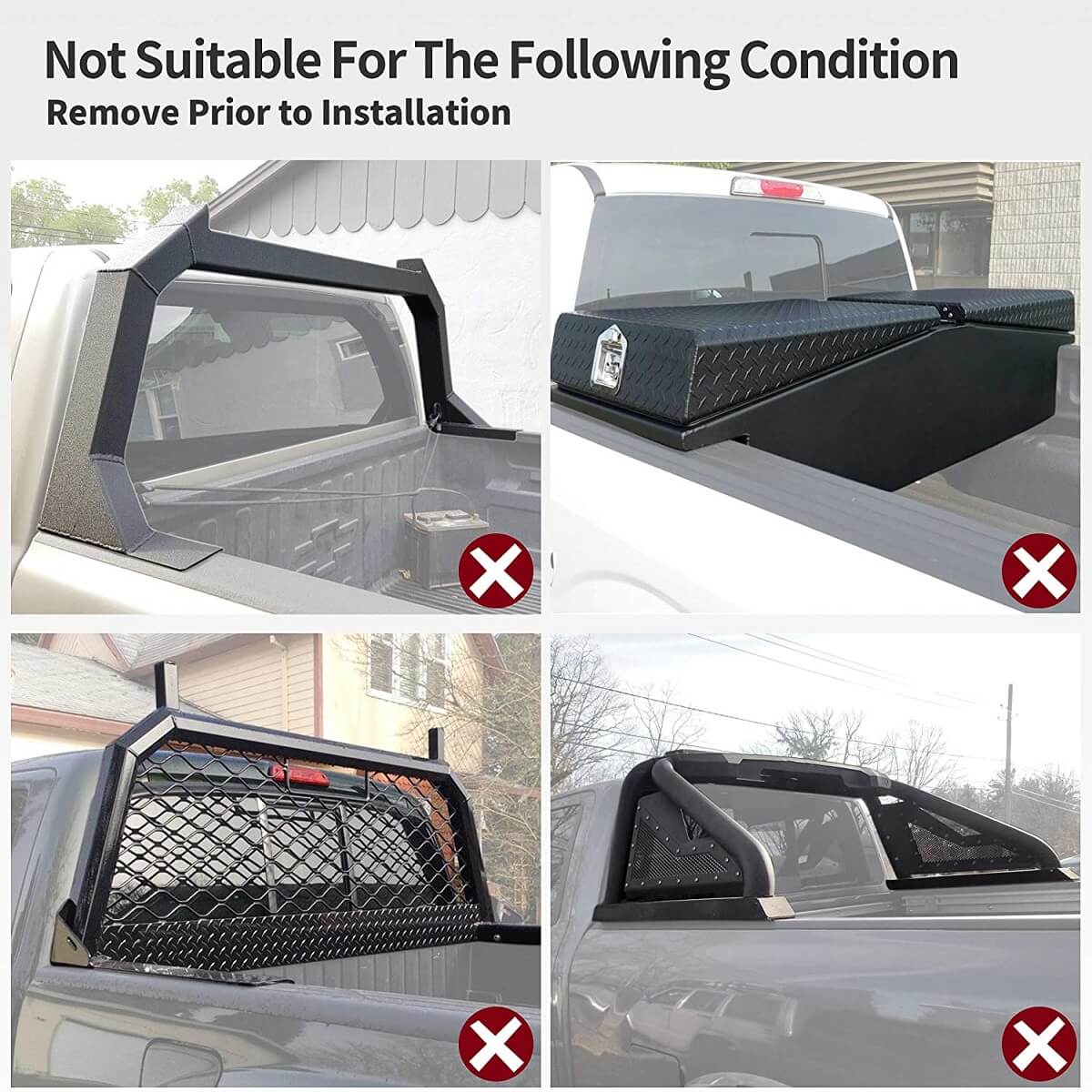 Side view of OEDRO 8FT Soft Roll Up Truck Bed Tonneau Cover for 1999-2024 Ford F250 F350 F-250 F-350 Superduty